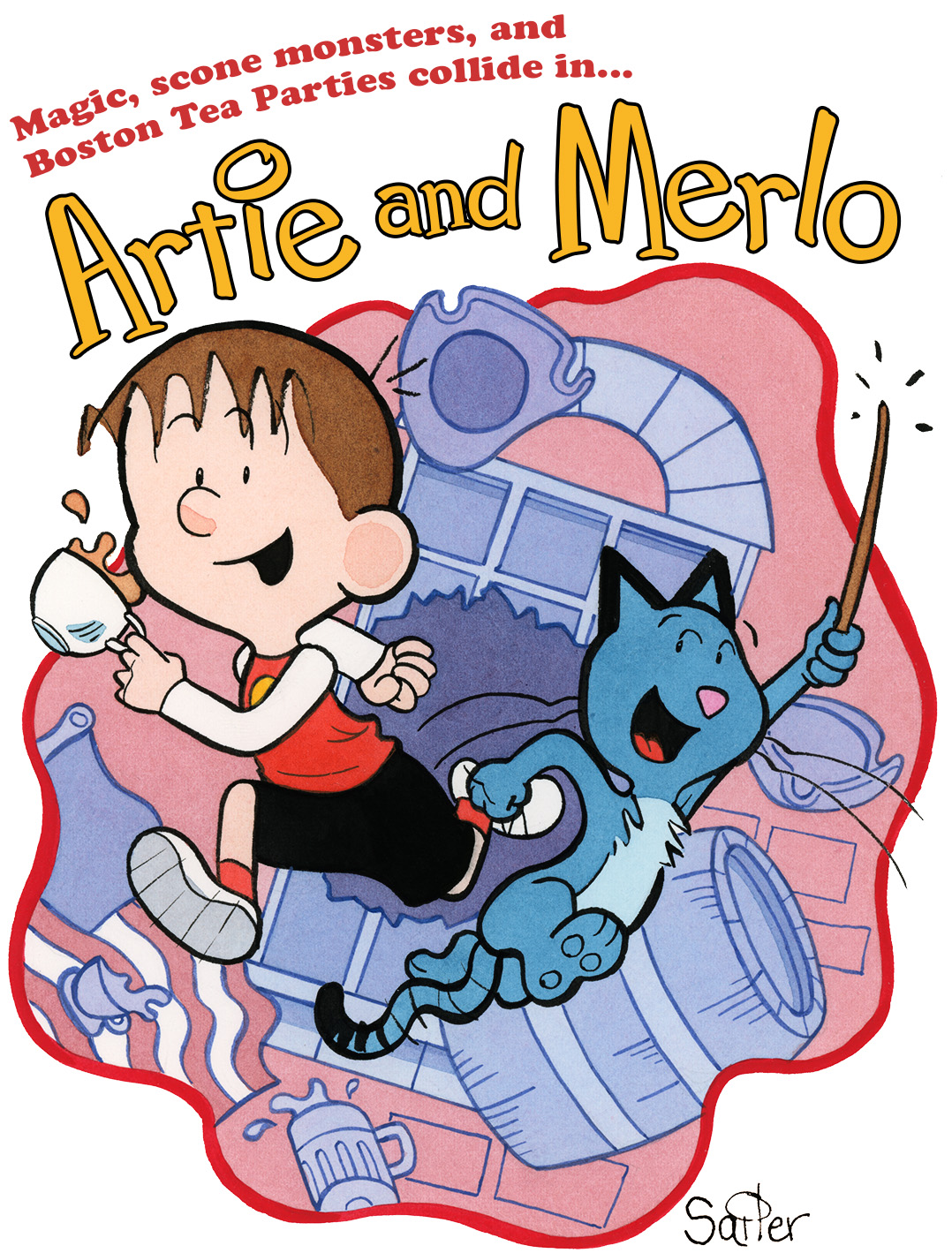 Artie and Merlo